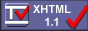 Valid XHTML 1.1 Transitional